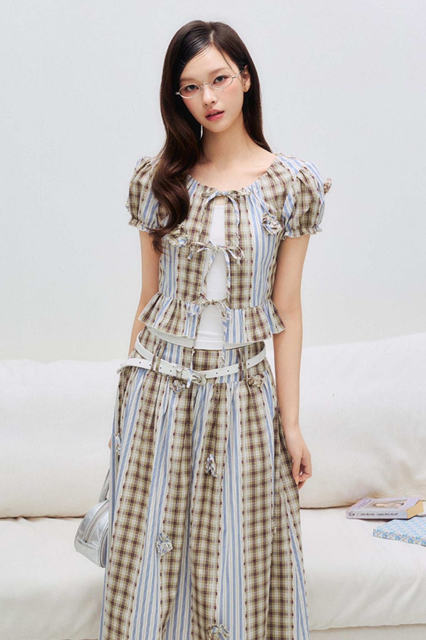 Floral Patchwork Bastier Skirt Set-Up