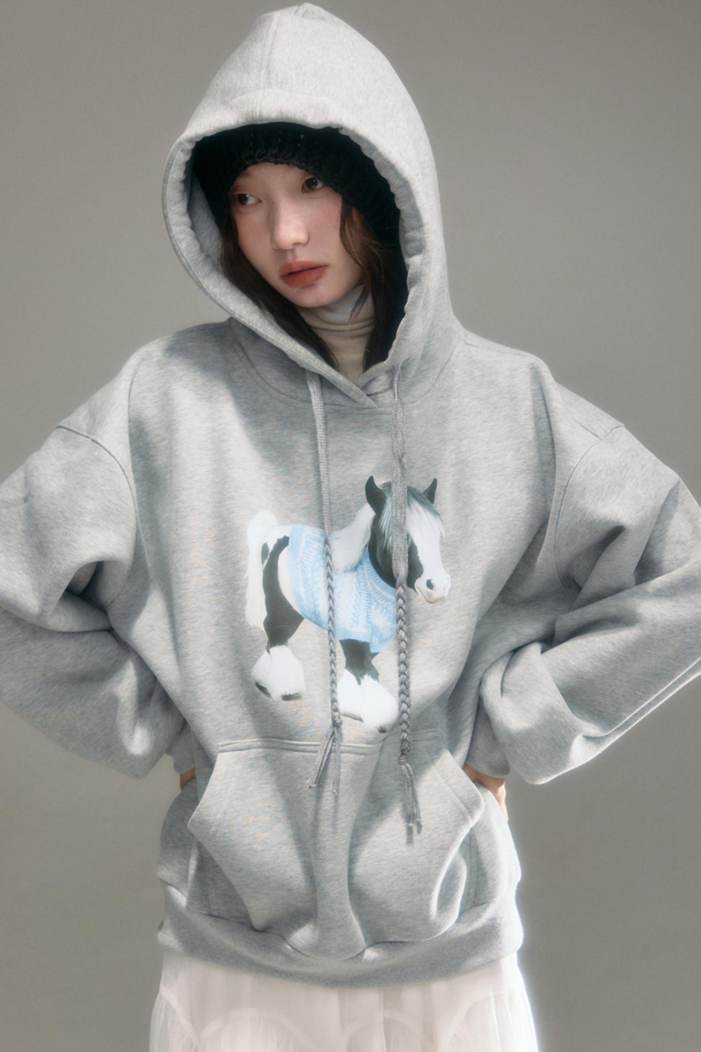 Fleece Hooded Top & Pant Set-Up