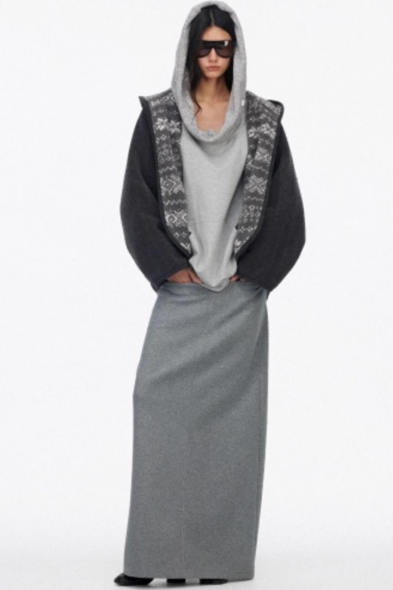 Versatile Slimming Straight Skirt