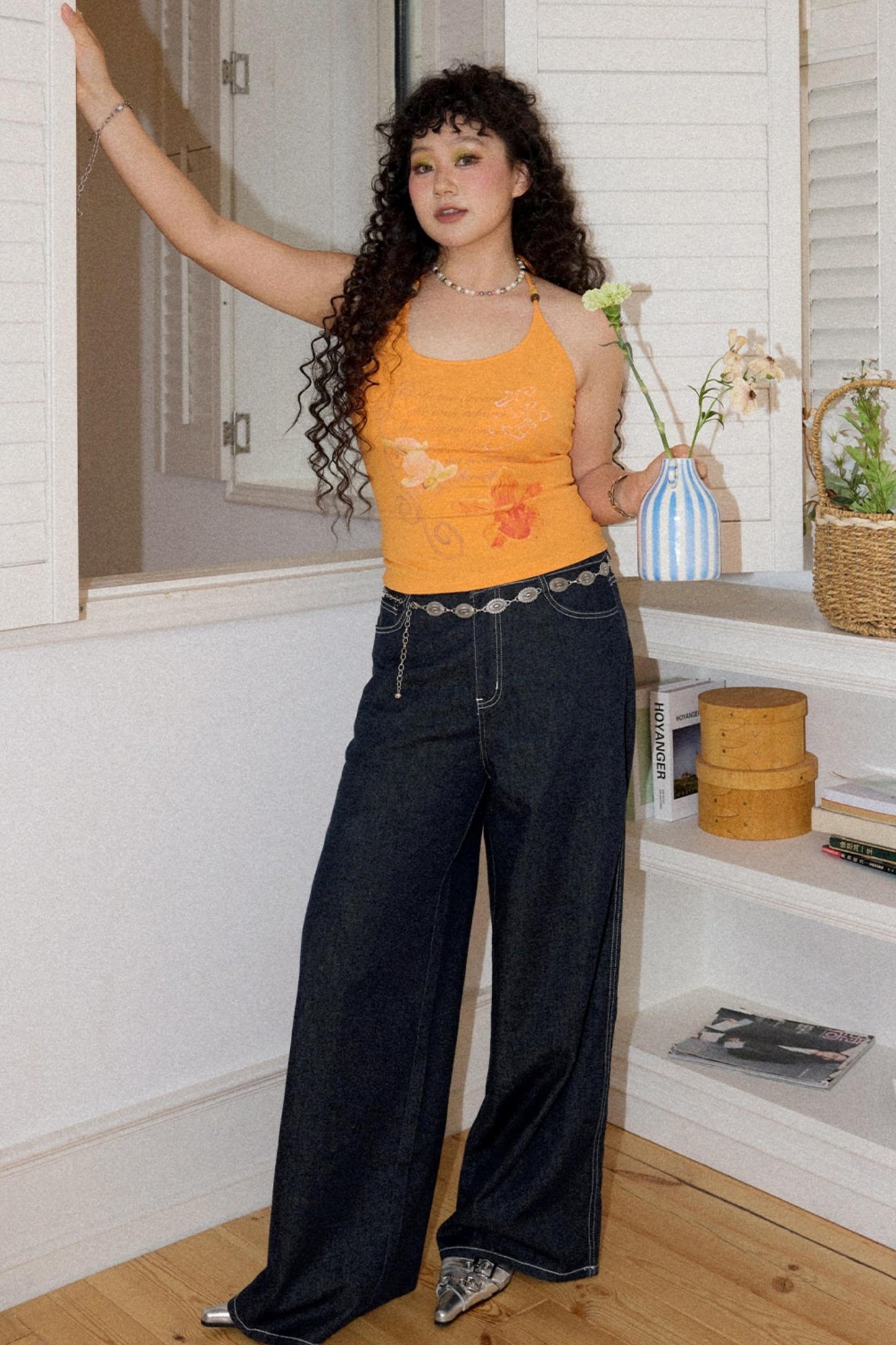 Tencel Hemp Wide-Leg Pants