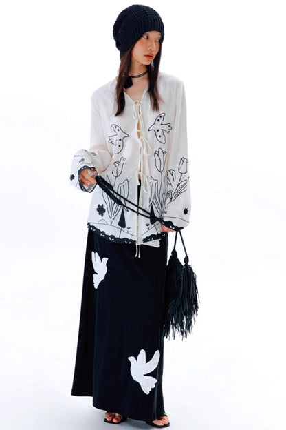 Bird Trail Long-Sleeved Shirt