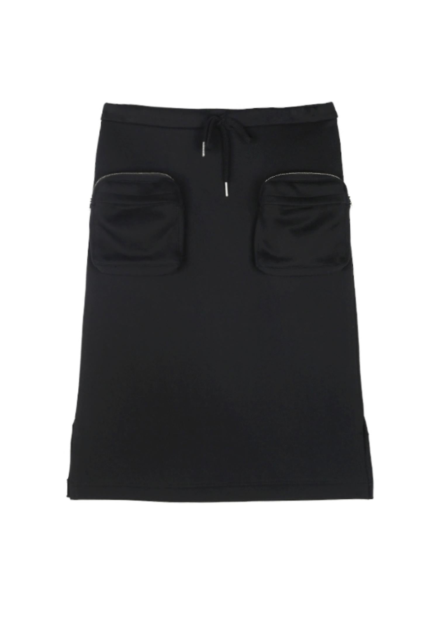 Low-Waist Pocket Skirt