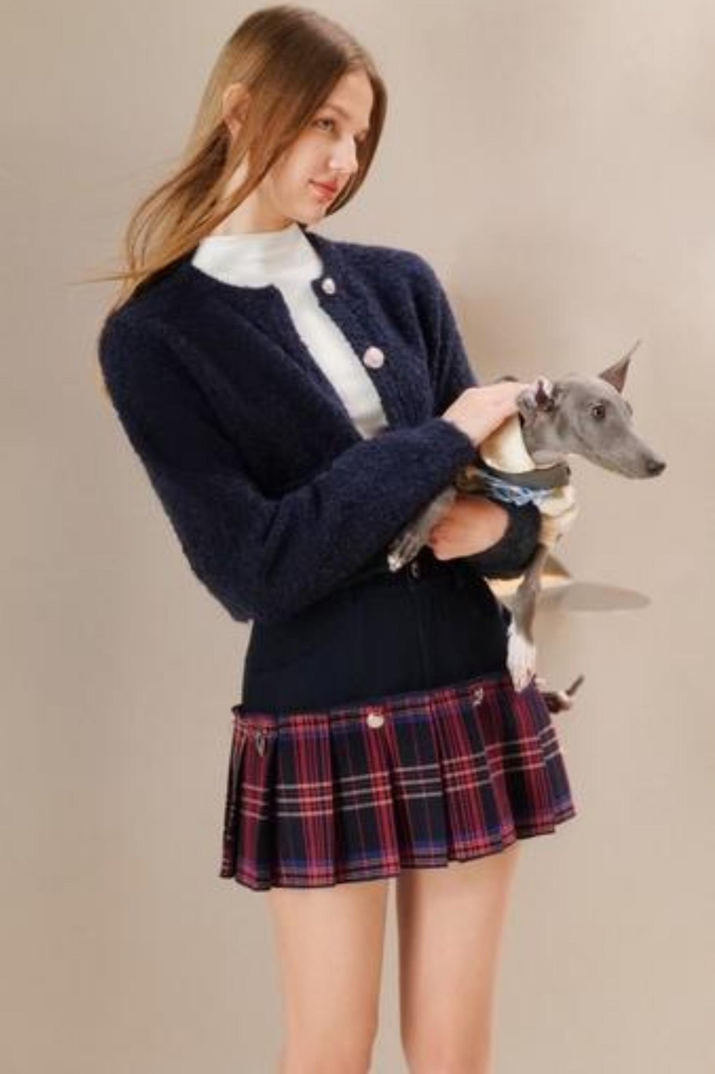 Frost Button Knit Cardigan