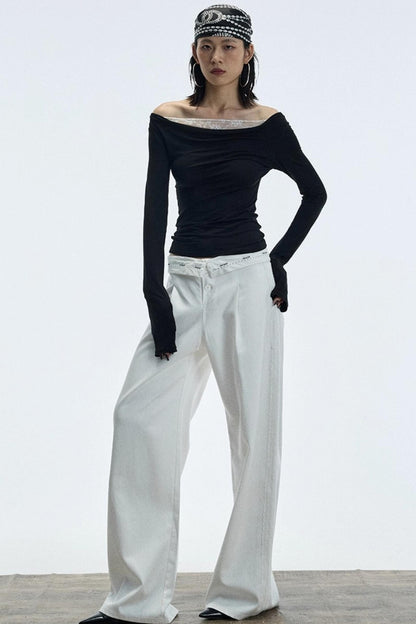 Patchwork Lace Swing Top