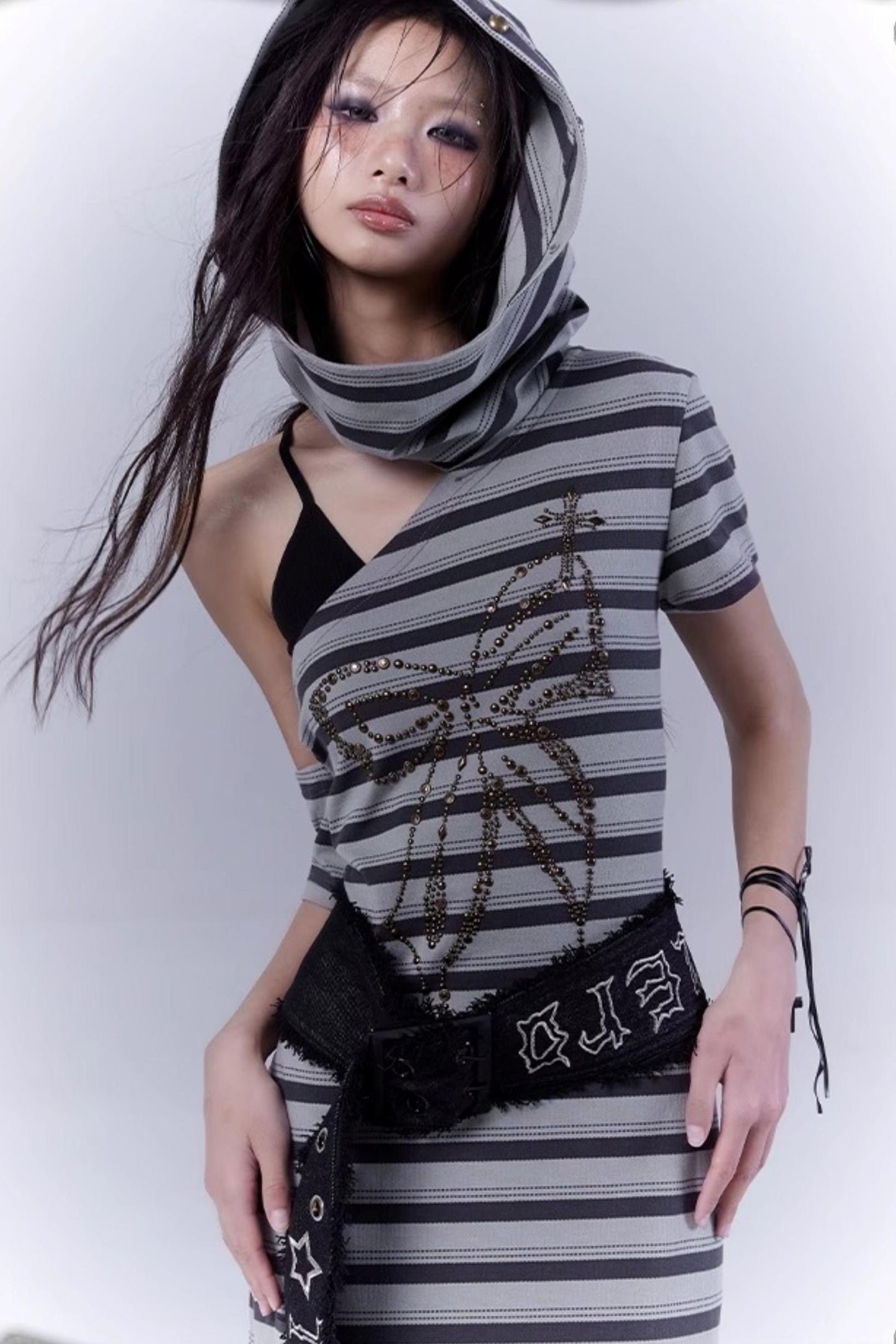 Striped Wasteland Dress Set-Up