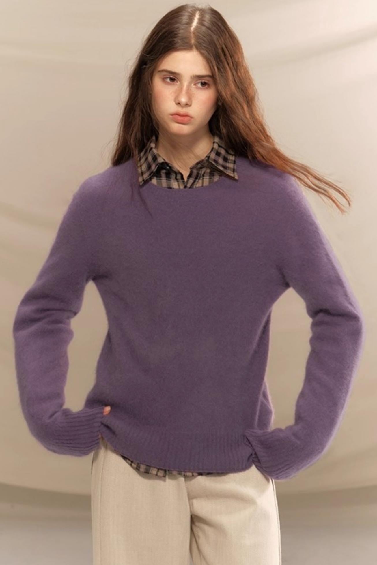 Cashmere Crew Neck Sweater