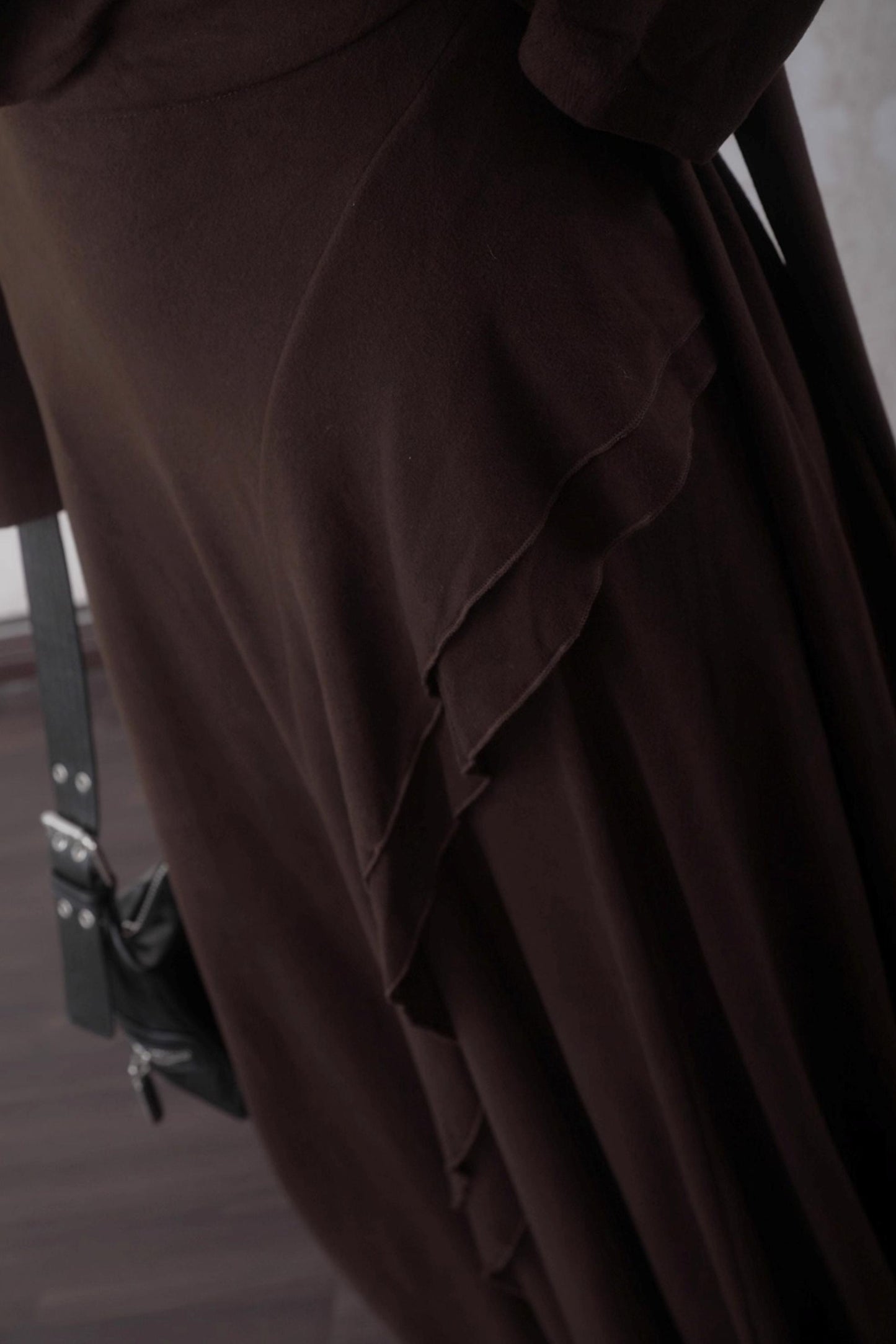 Design Streamer Knitted Top Skirt Set