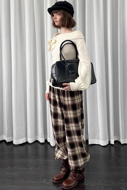 Versatile Lazy Sense Cable Sweater