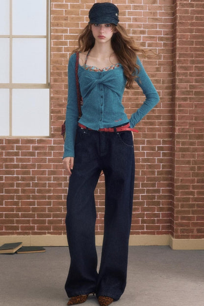 Contrasting Halterneck T-Shirt