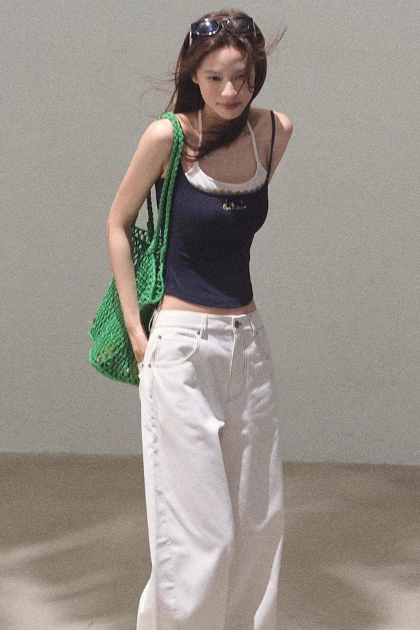 Summer Embroidered Camisole