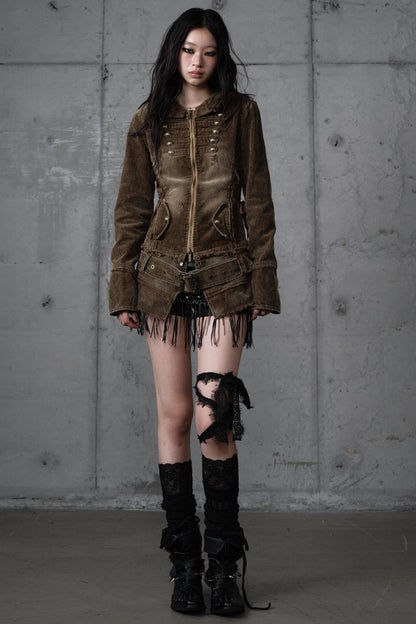 Detachable Slim Hooded Jacket