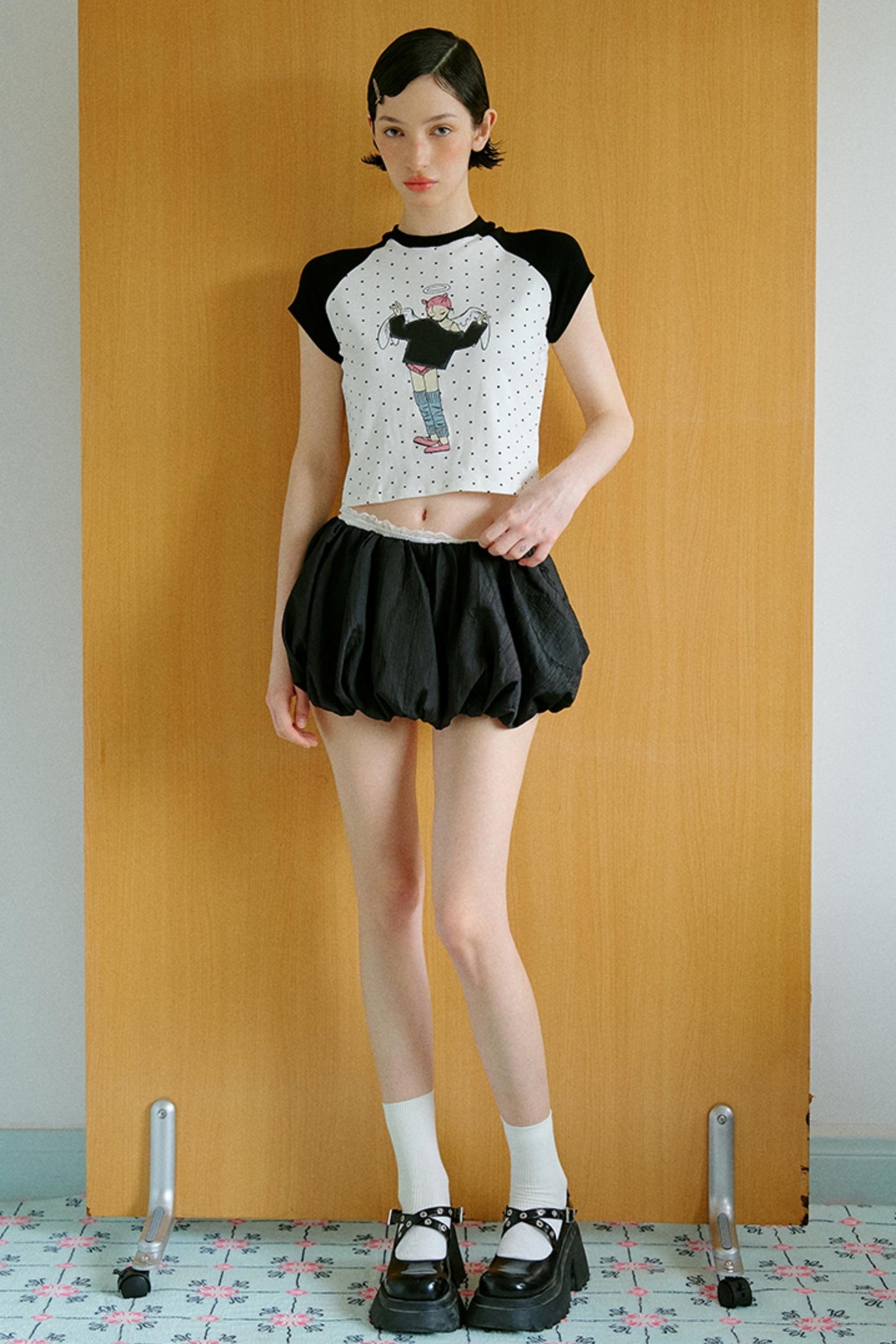 Summer Peplum Shorts