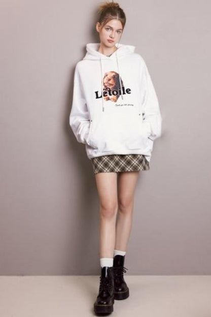 Plaid Tweed Mini Skirt