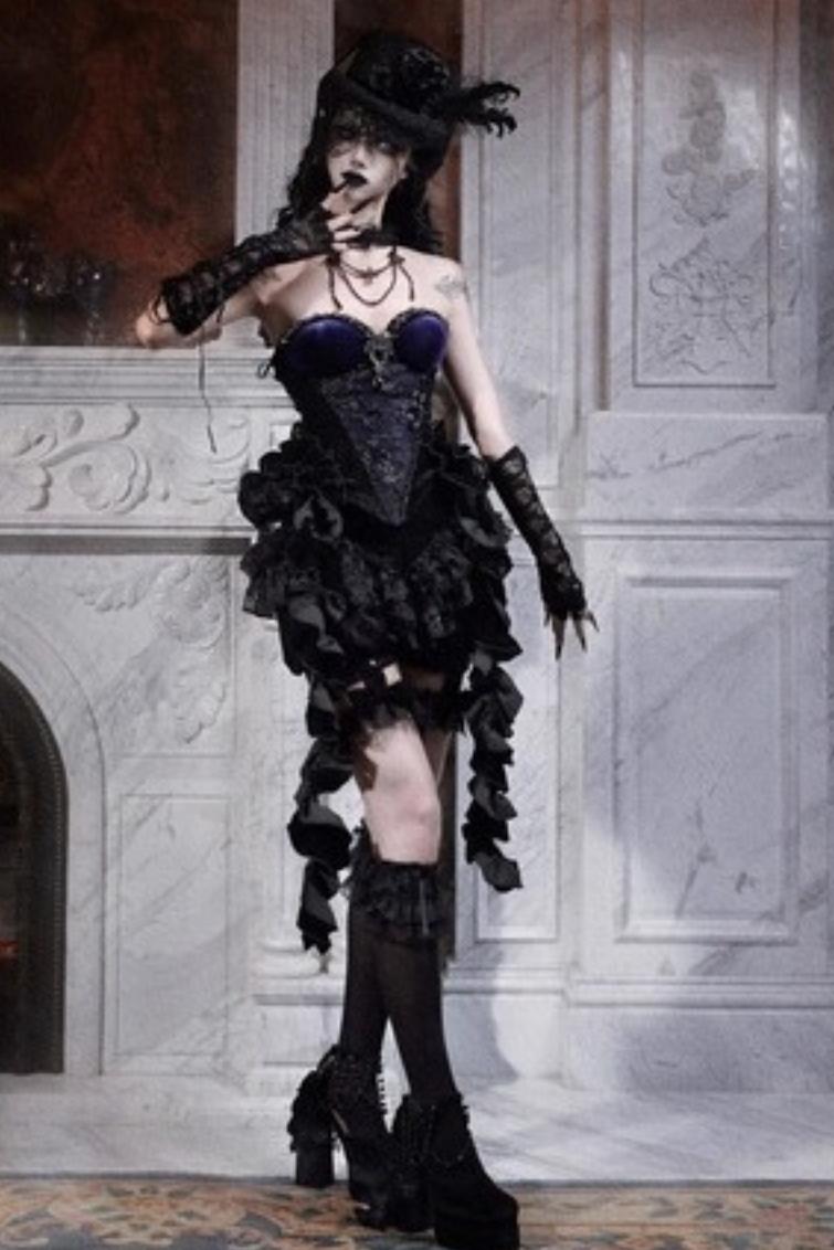 Velvet Diamond Corset