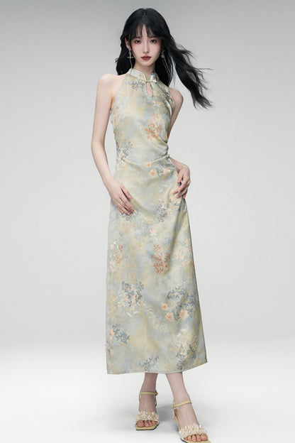 Sun Jacquard Cardigan Dress Set