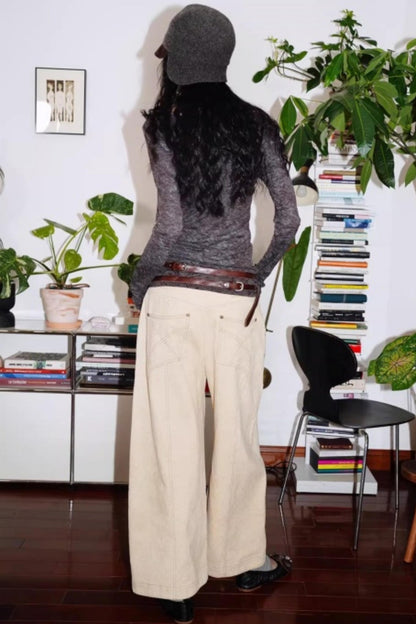 Vintage Acetate Knitted Top