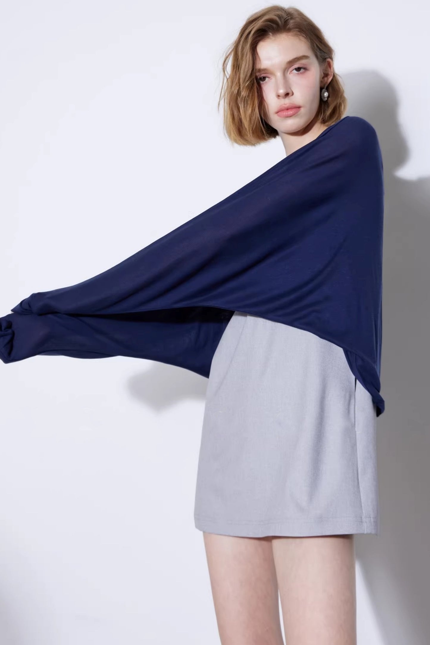 Mulberry Silk Batwing Shirt