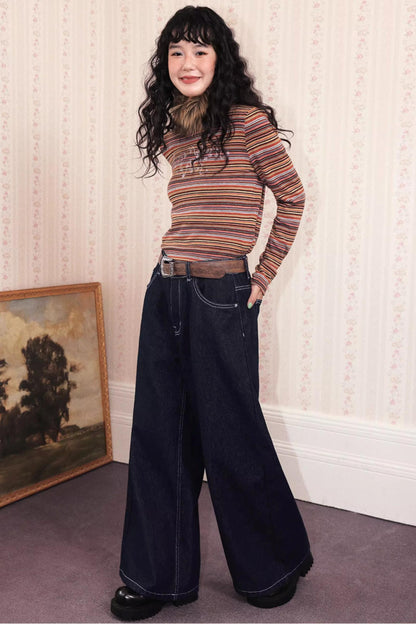 Original Vintage Wide Denim Pants