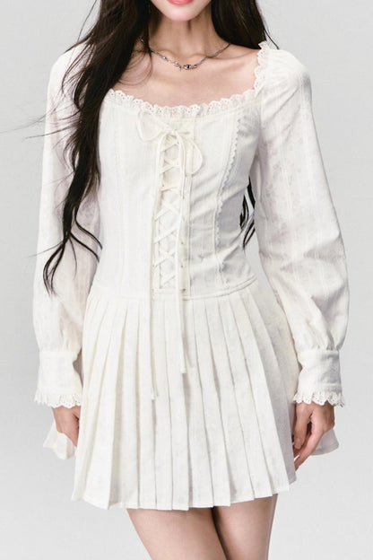 French Floral Princess Dress