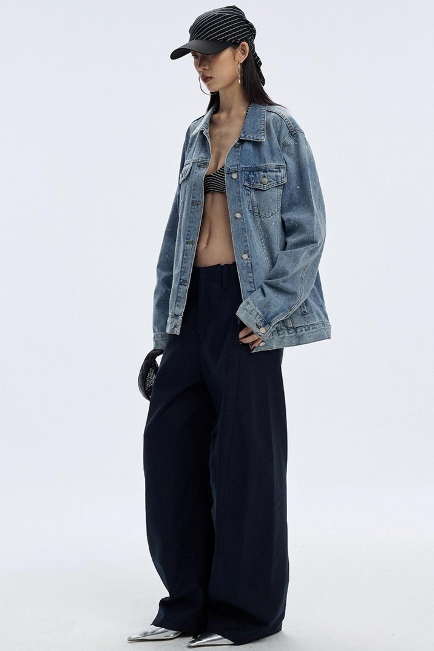 Diamond Blue Denim Jacket