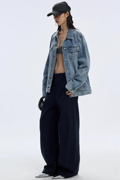 Diamond Blue Denim Jacket