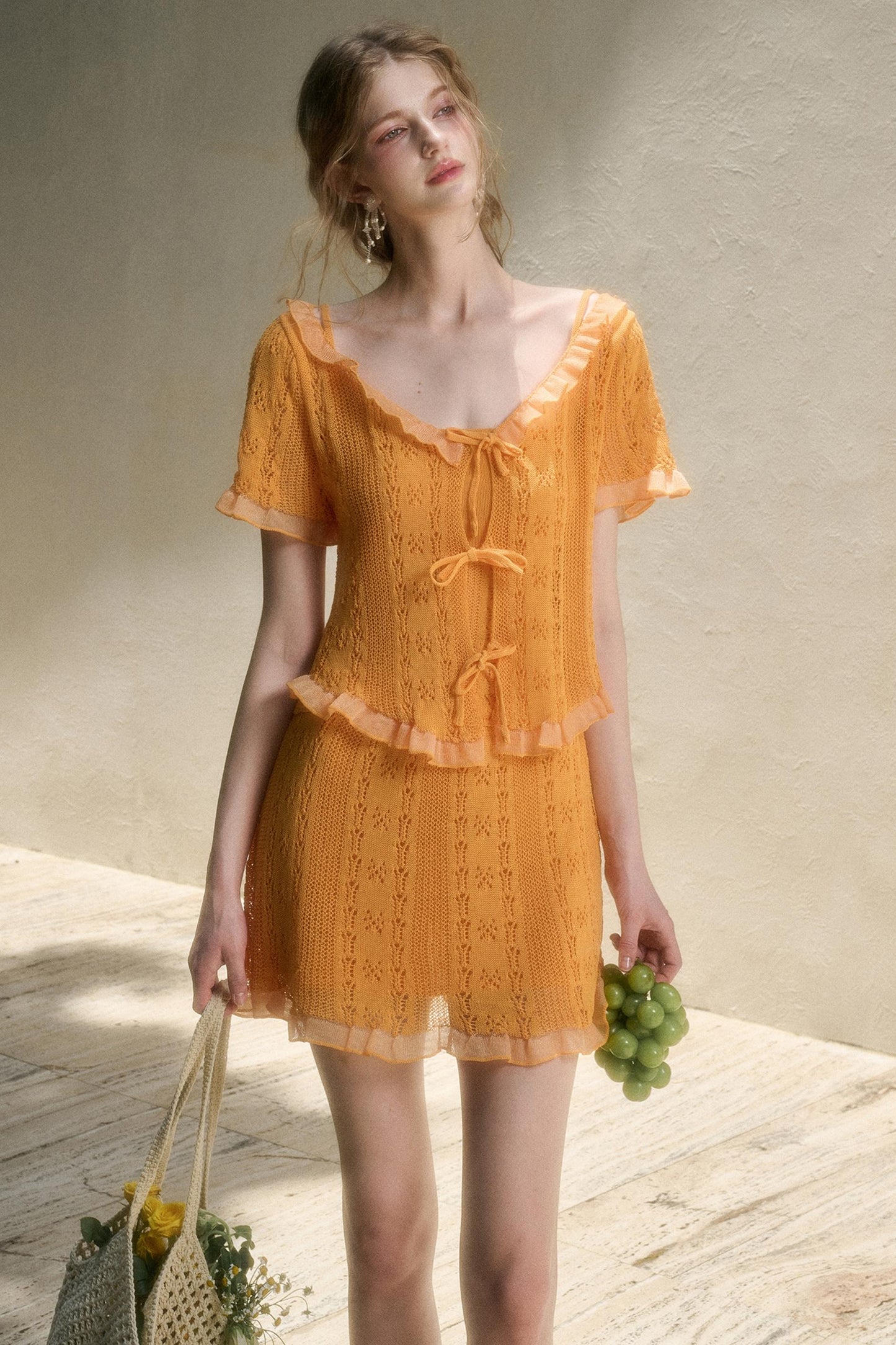 Vanilla Citrus Knit Trio Set-Up