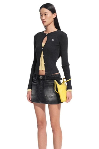 Modern Water Straight Skirt