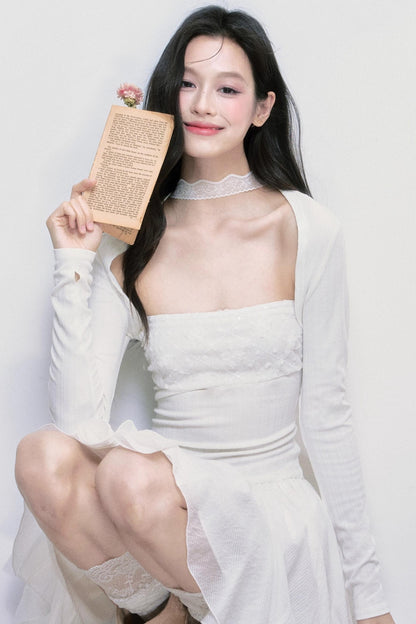 Moonlight Ripple French Tencel Dress