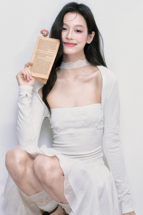 Moonlight Ripple French Tencel Dress