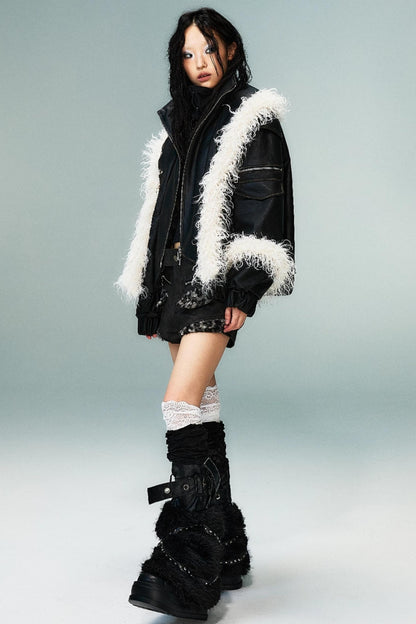 Autumn Vintage Punk Short Coat