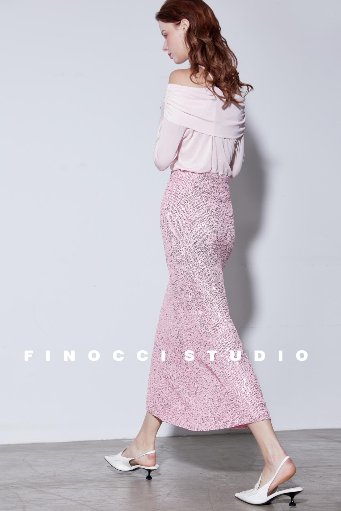 Blooming Pink Sparkle Skirt