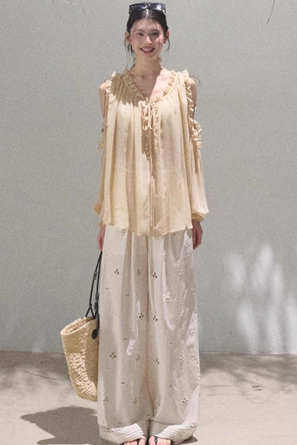 Summer Breeze Chiffon Top