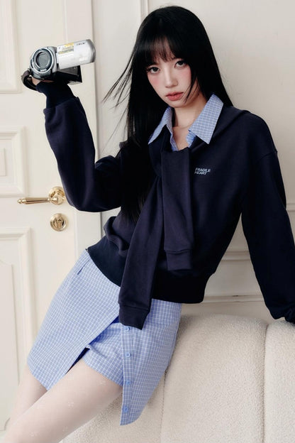 Fragile Cotton Sweatshirt Set-Up