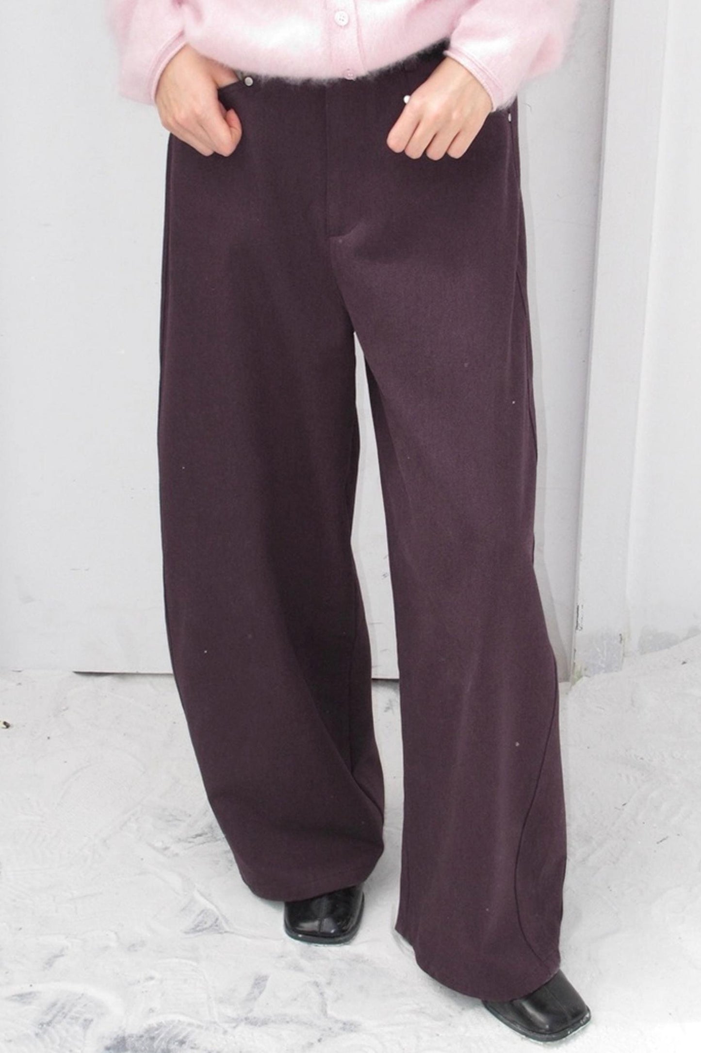 Elf White Wool Cashmere Cardigan Set-Up