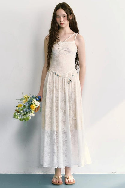 Lace Jacquard Dress Set-Up