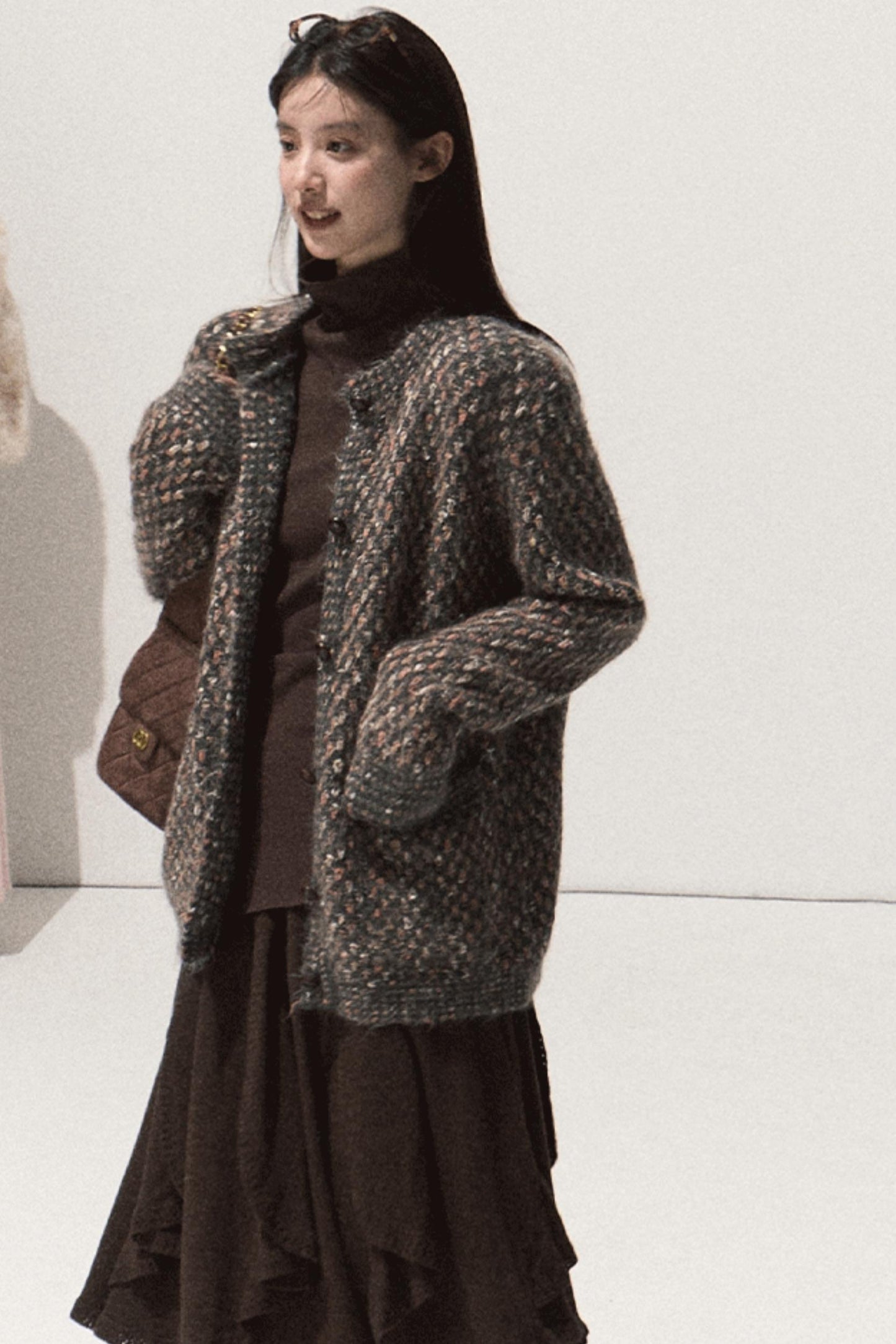 High-Elastic Knit Slim Top