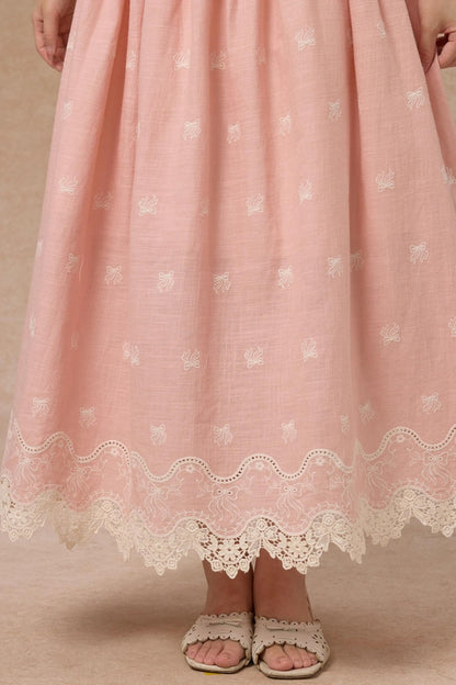 French Herringbone One-Shoulder Dress