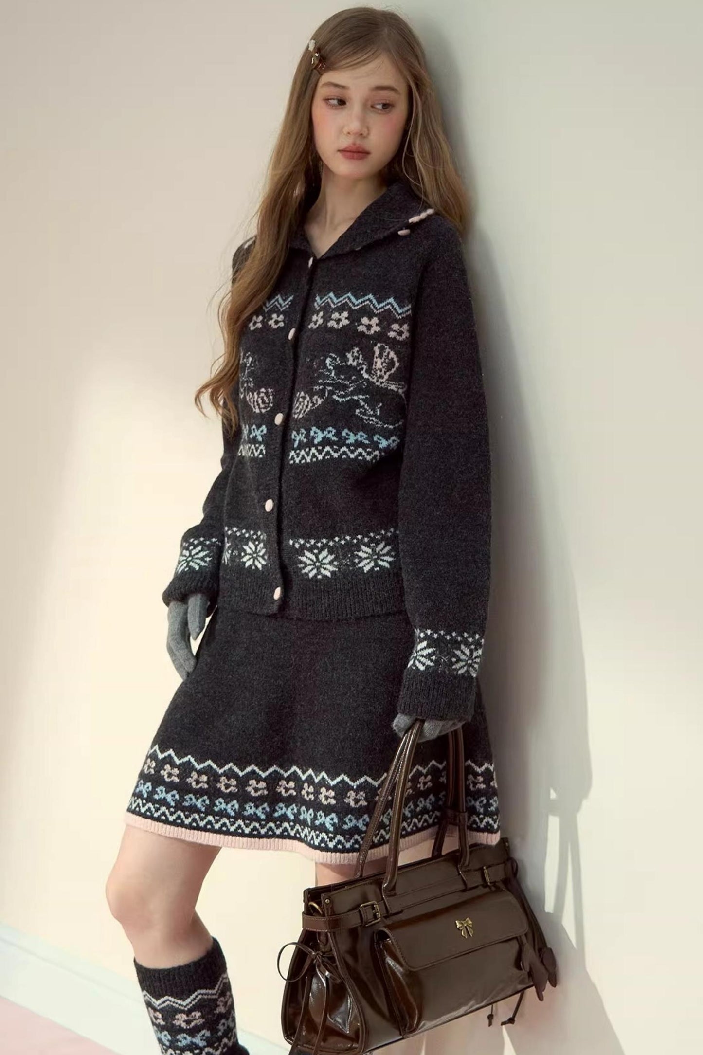 Knit Elegance Jacket Set-Up