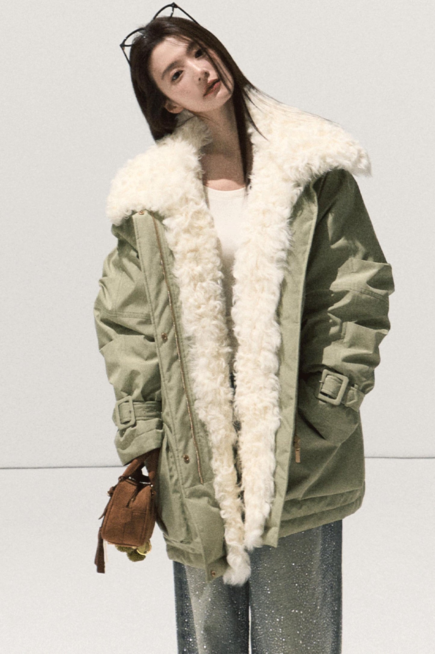 Wool Slim-Fit Lace Top