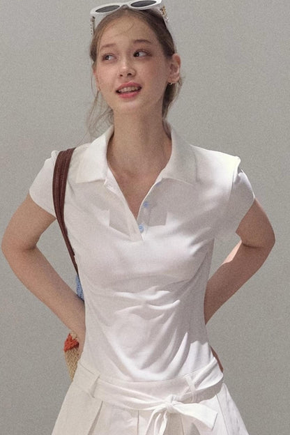 Cool Cotton Polo Dress