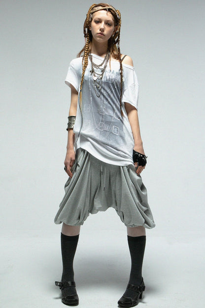 Short Sleeve Button Tee