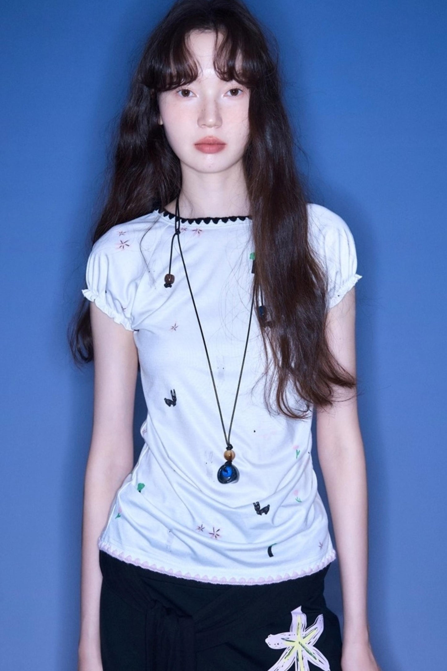 Wilderness Rabbit Crew Neck Top Set-Up