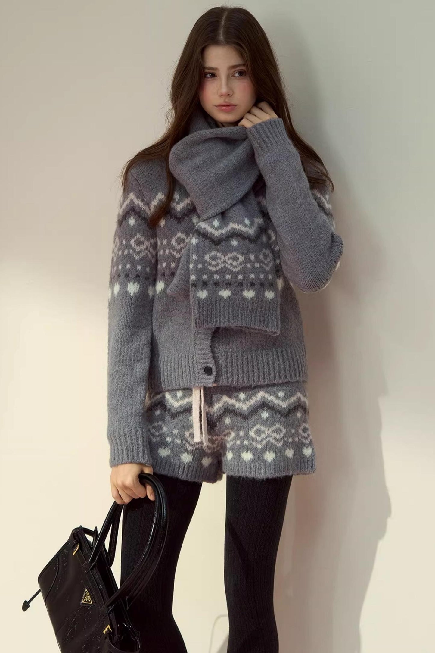 Sunset Knitted Jacket Set-Up