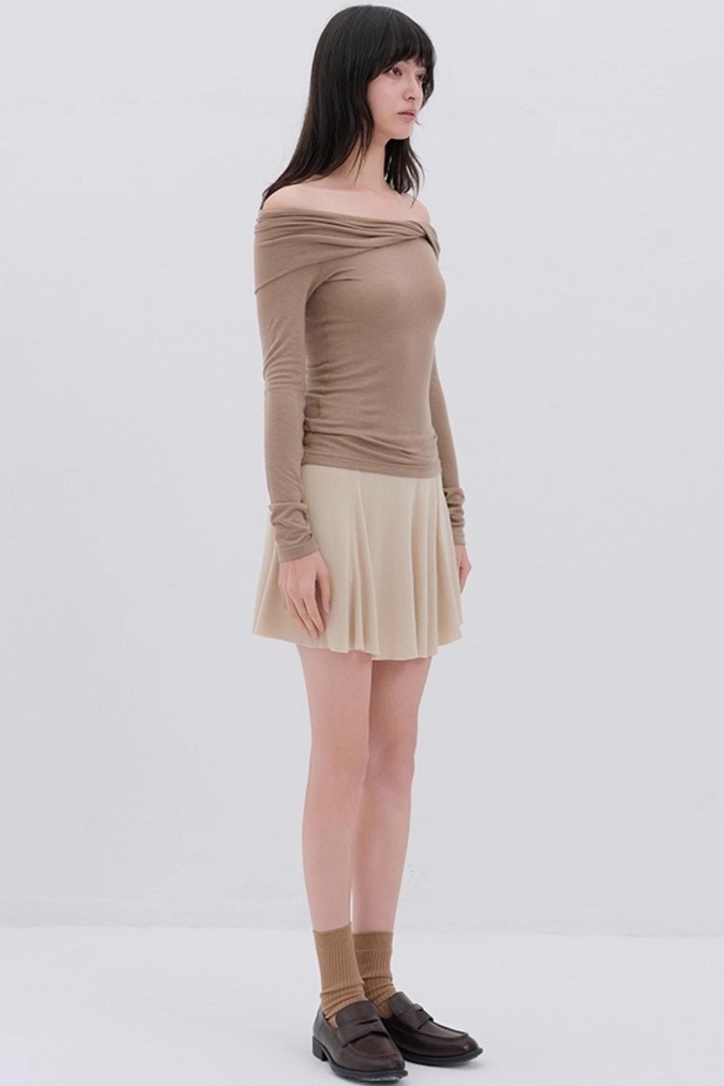 Romantic One-Shoulder Top