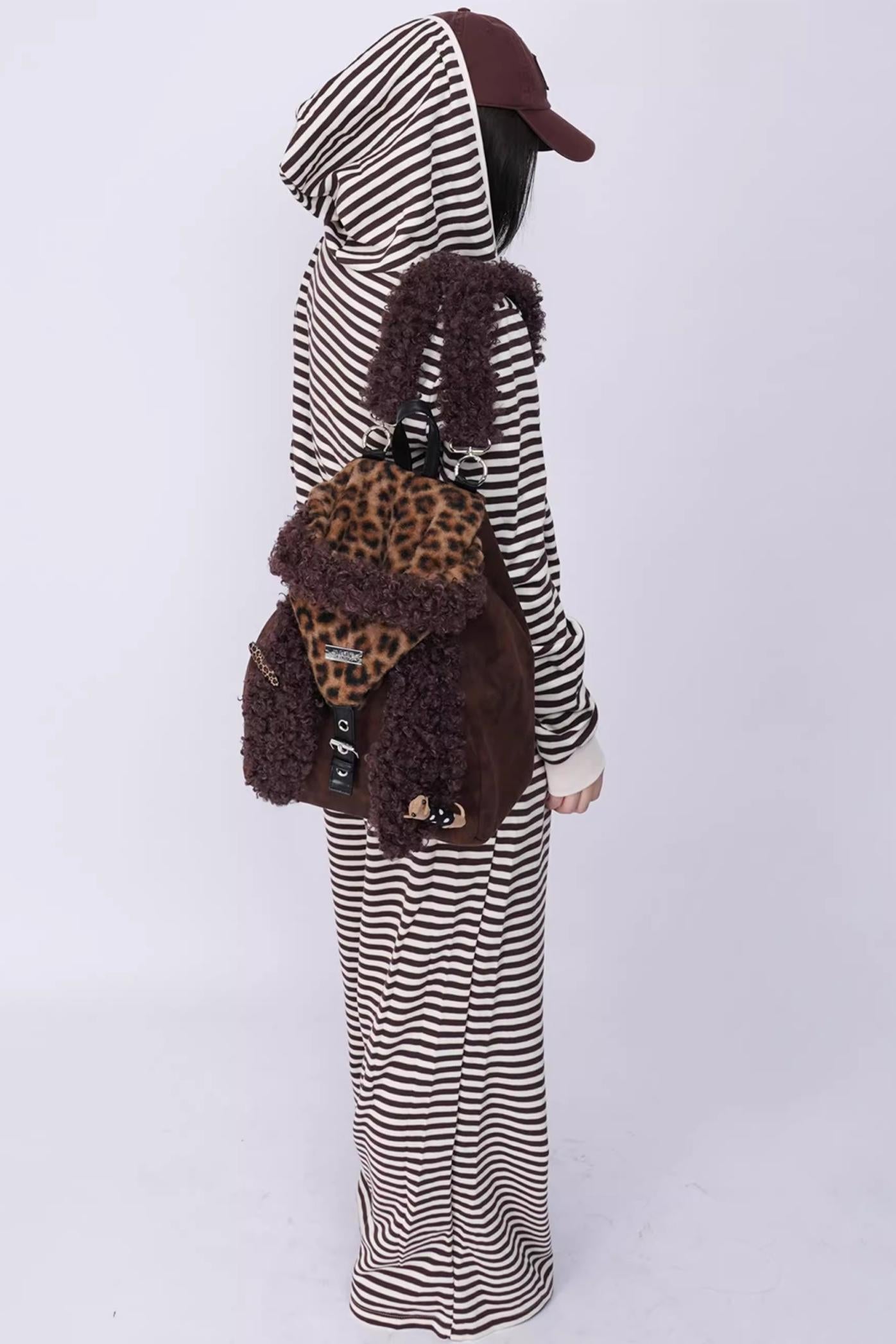 Ear Furry Crossbody Bag