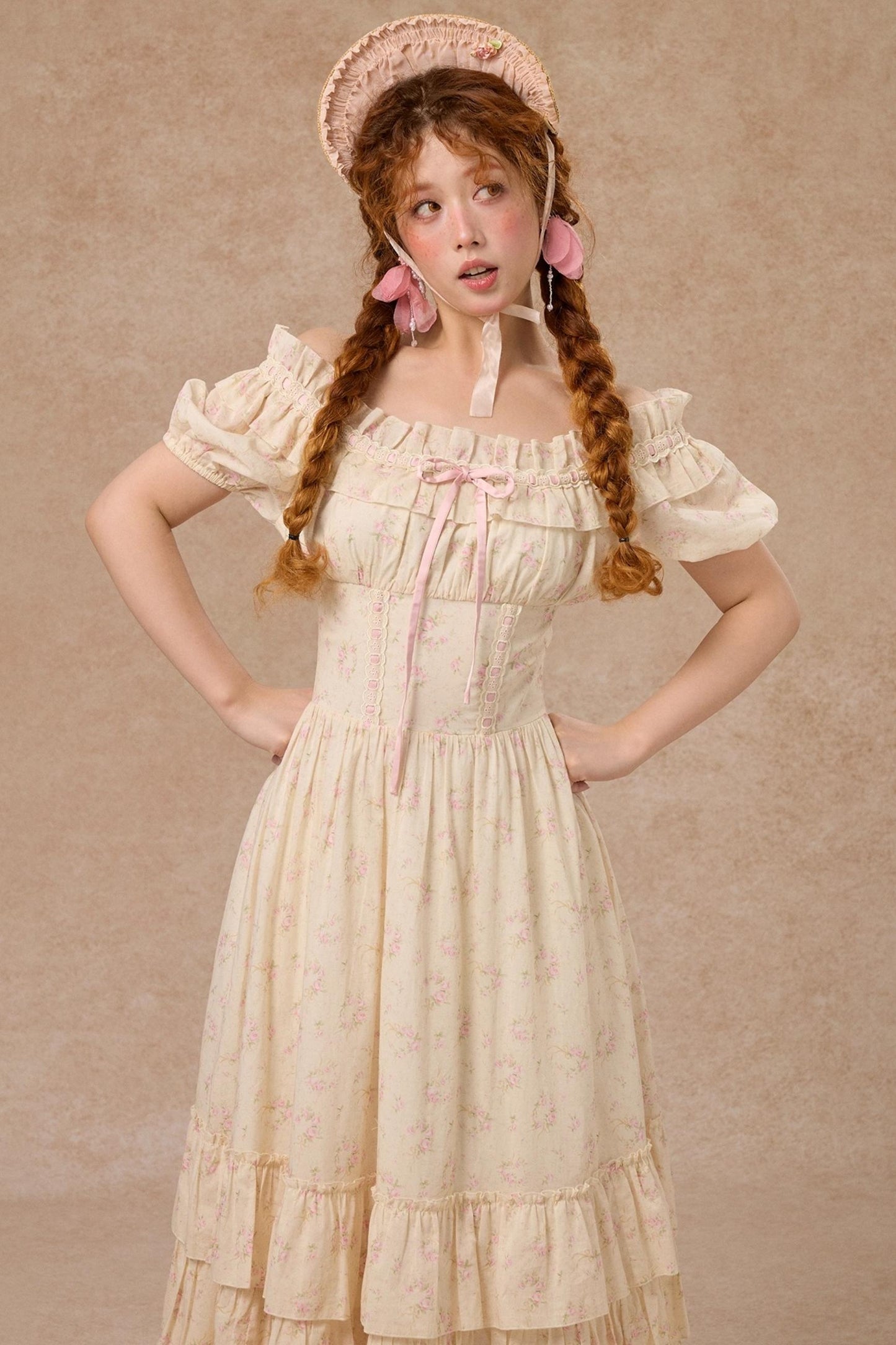 Pastoral Cotton Dress