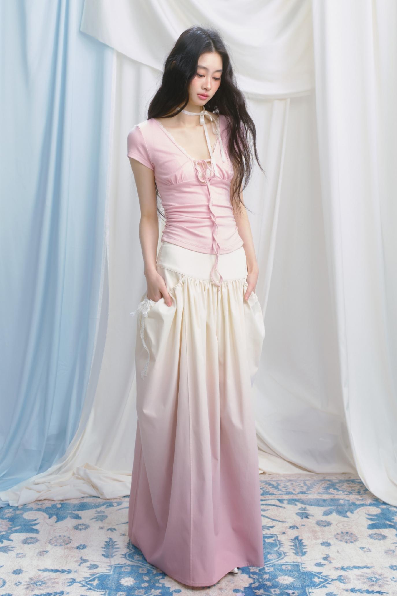 Peach Mint Desire Top