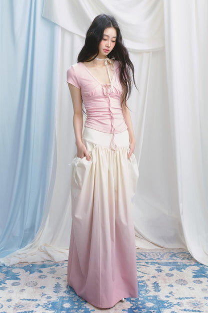 Peach Mint Desire Top