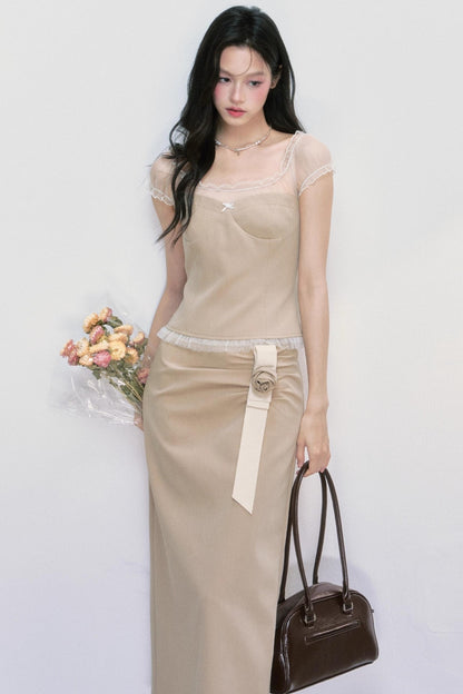 Misty Roman French Two-Piece Set-Up