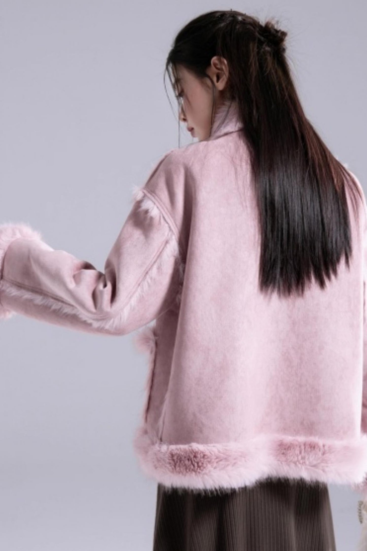 Frost Gray Blue Reversible Jacket